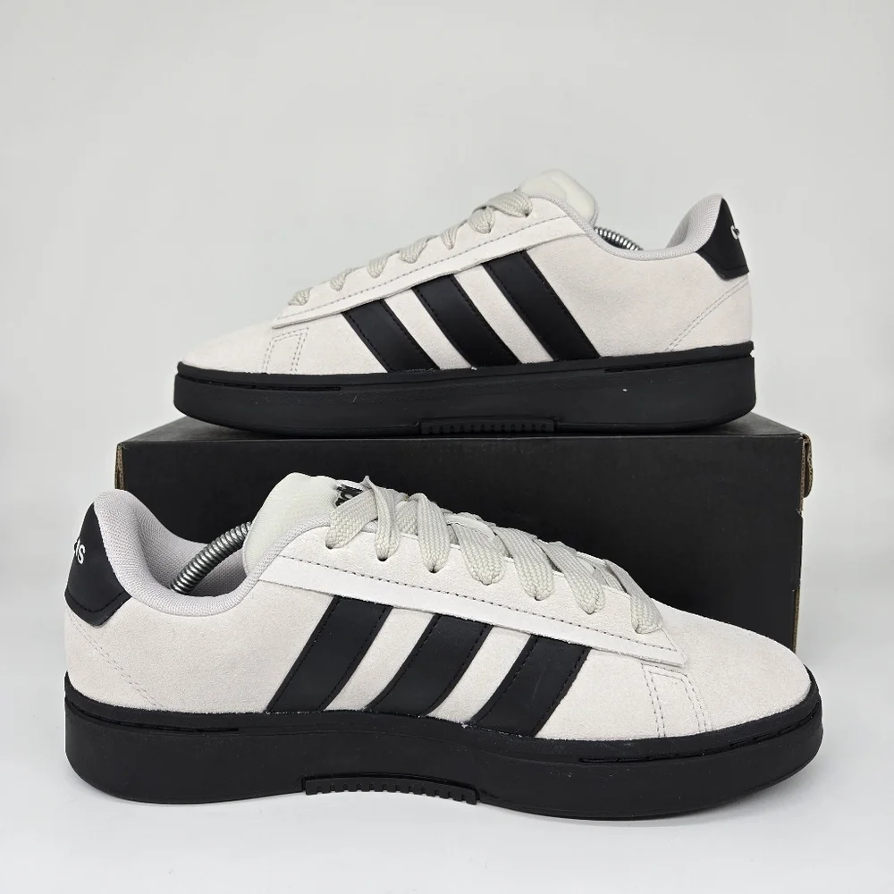 New adidas Grand Court Alpha 'Grey Black' IH1287 Men's Shoes Size 13 - Picture 6 of 8